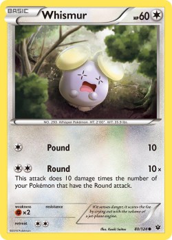 Carte Pokémon: Whismur