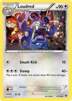 Carte Pokémon: Loudred