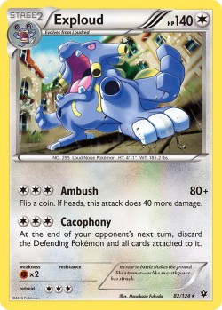Carte Pokémon: Exploud