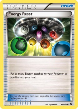Carte Pokémon: Energy Reset
