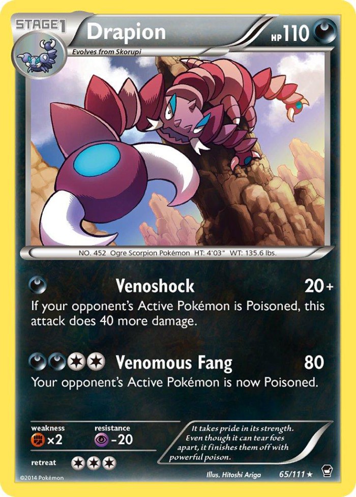 Carte Pokémon: Drapion [Drascore]