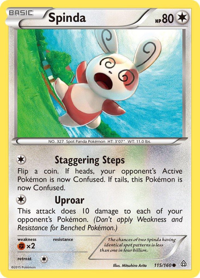 Carte Pokémon: Spinda [Spinda]