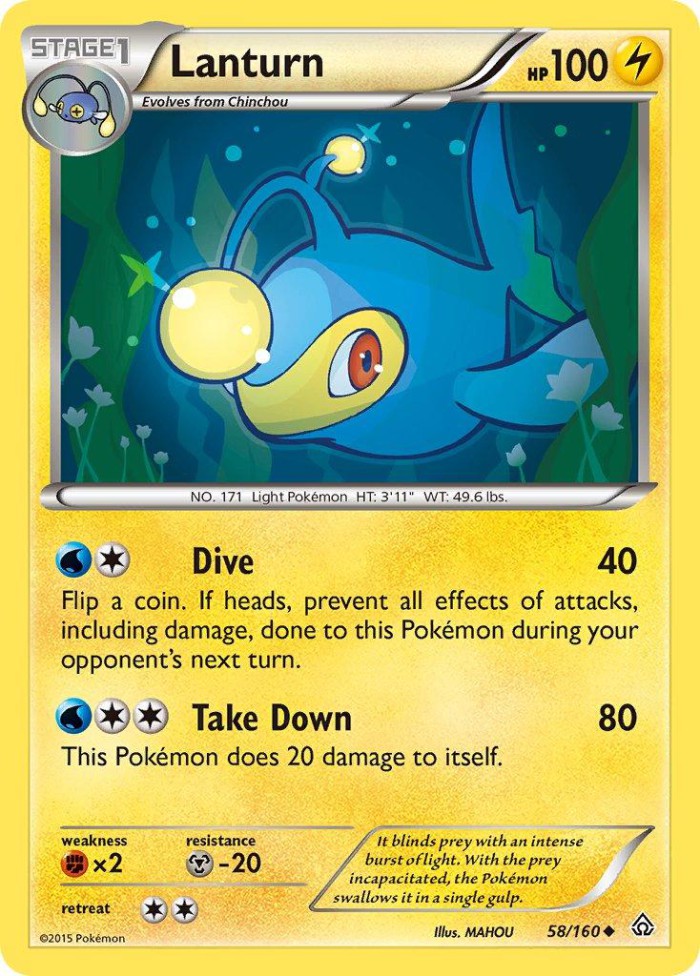 Carte Pokémon: Lanturn [Lanturn]
