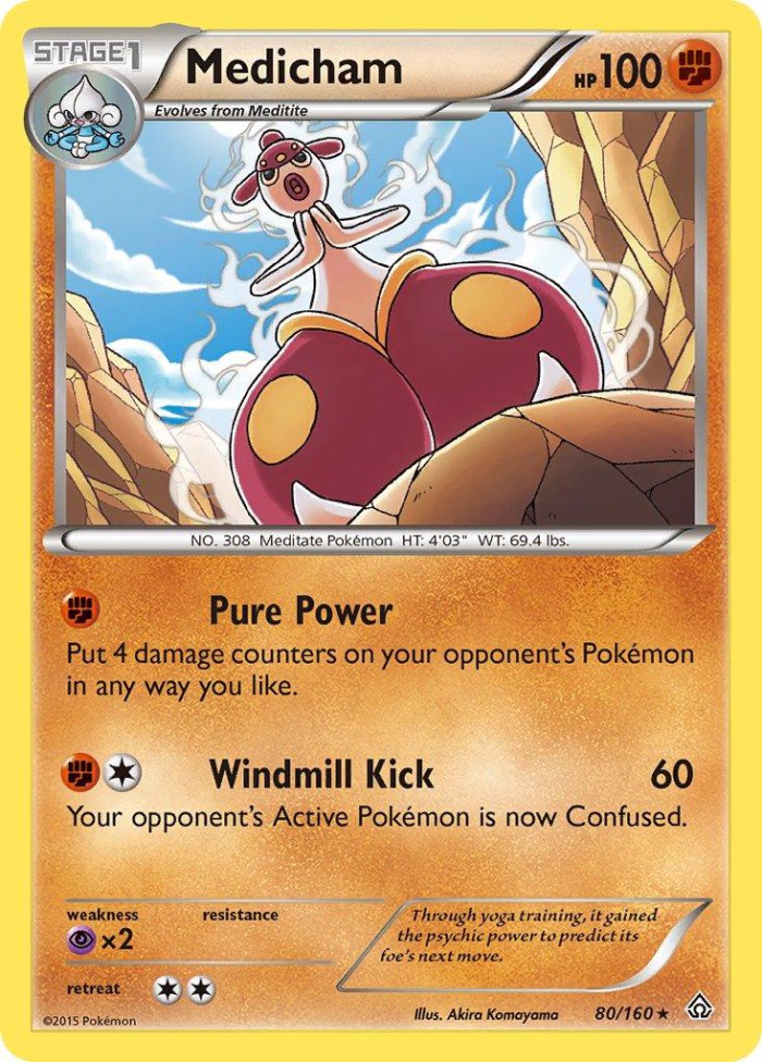 Carte Pokémon: Medicham [Charmina]