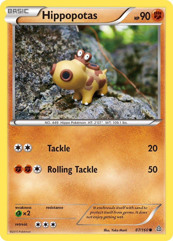Carte Pokémon: Hippopotas [Hippopotas]