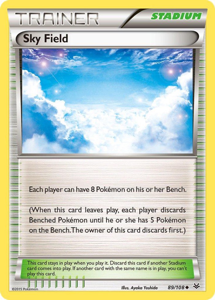 Carte Pokémon: Sky Field [Zone Aérienne]