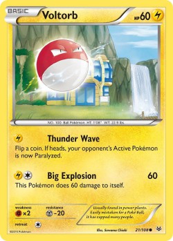 Carte Pokémon: Voltorb