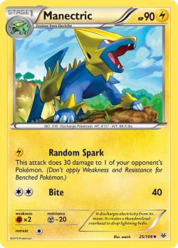 Carte Pokémon: Manectric