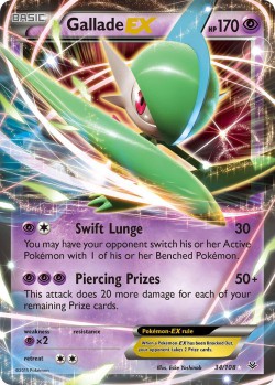 Carte Pokémon: Gallade EX