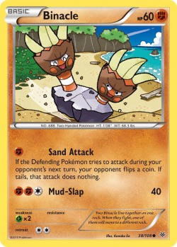 Carte Pokémon: Binacle