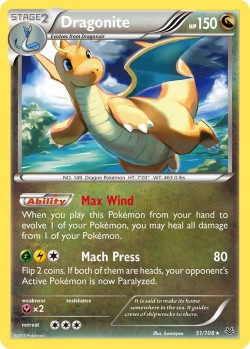 Carte Pokémon: Dragonite