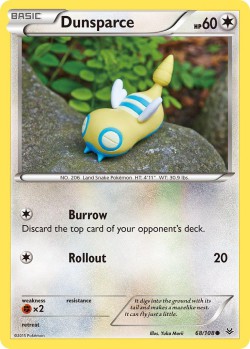 Carte Pokémon: Dunsparce