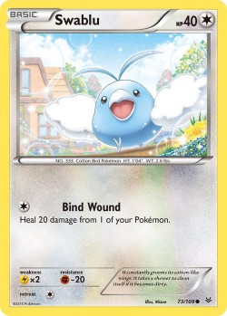 Carte Pokémon: Swablu