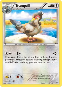 Carte Pokémon: Tranquill