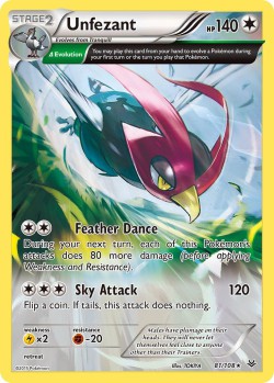 Carte Pokémon: Unfezant