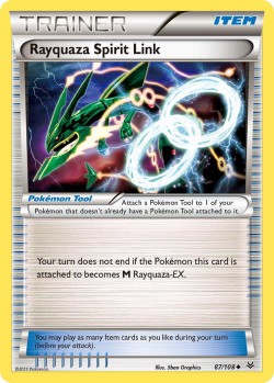 Carte Pokémon: Rayquaza Spirit Link