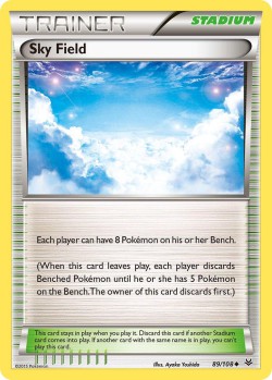 Carte Pokémon: Sky Field