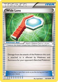 Carte Pokémon: Wide Lens