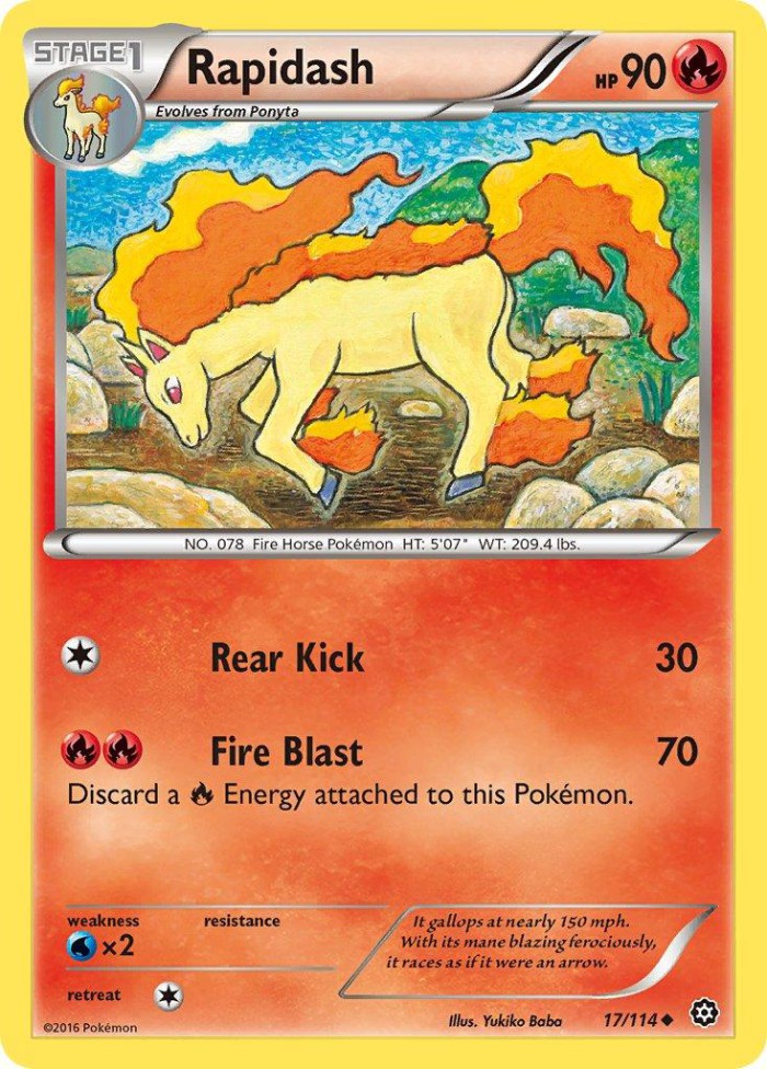 Carte Pokémon: Rapidash [Galopa]