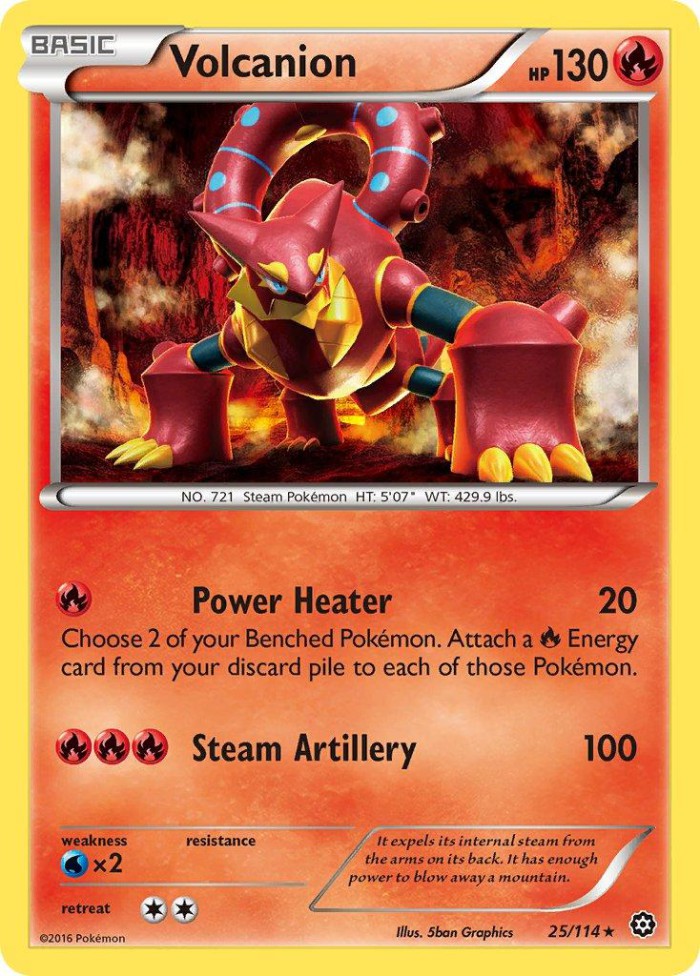 Carte Pokémon: Volcanion [Volcanion]