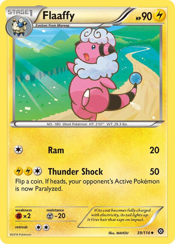 Carte Pokémon: Flaaffy [Lainergie]