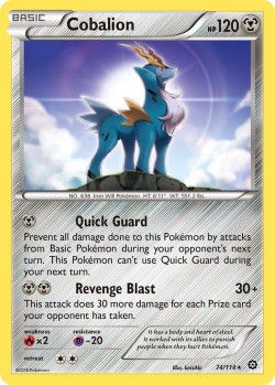 Carte Pokémon: Cobalion