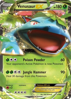 Carte Pokémon: Venusaur EX