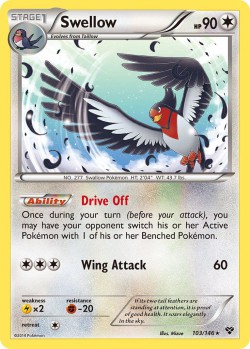 Carte Pokémon: Swellow