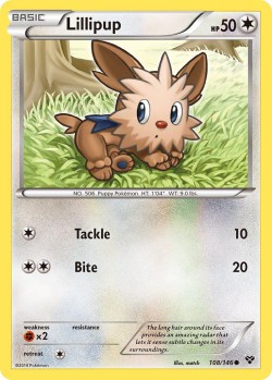 Carte Pokémon: Lillipup