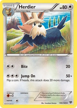 Carte Pokémon: Herdier