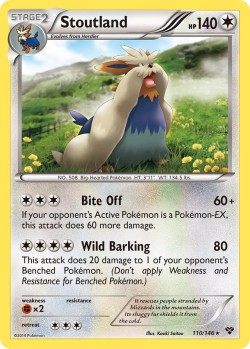 Carte Pokémon: Stoutland
