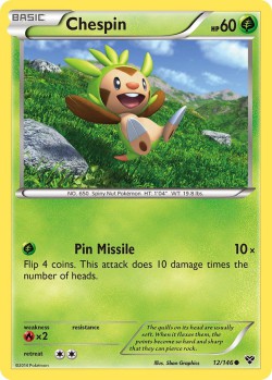 Carte Pokémon: Chespin