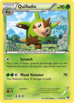 Carte Pokémon: Quilladin