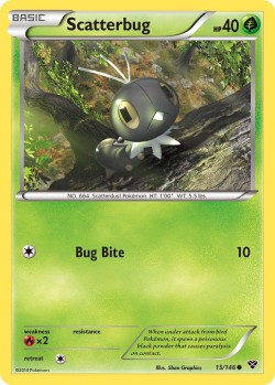 Carte Pokémon: Scatterbug