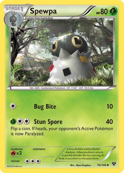 Carte Pokémon: Spewpa