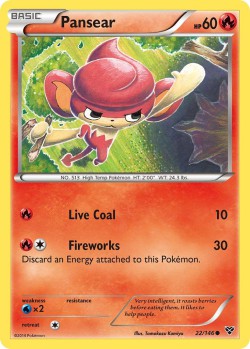 Carte Pokémon: Pansear