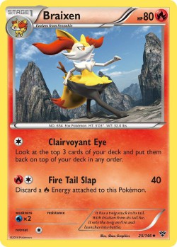 Carte Pokémon: Braixen