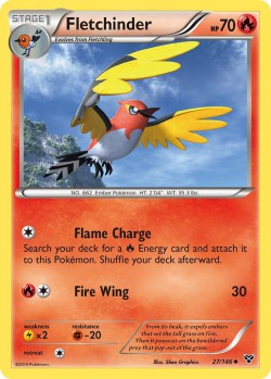 Carte Pokémon: Fletchinder