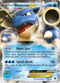 Carte Pokémon: Blastoise EX