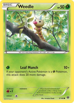 Carte Pokémon: Weedle