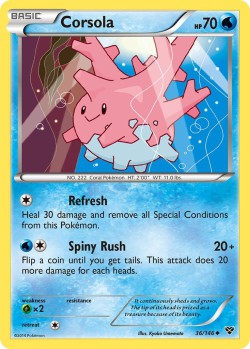 Carte Pokémon: Corsola