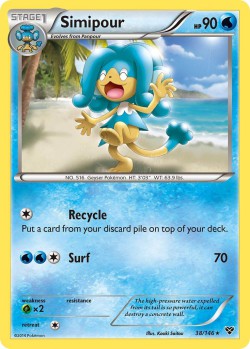 Carte Pokémon: Simipour