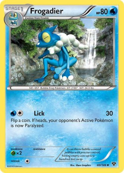 Carte Pokémon: Frogadier