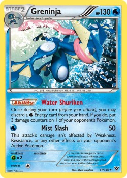 Carte Pokémon: Greninja