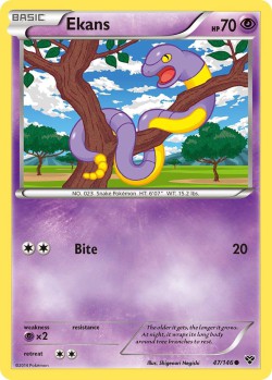 Carte Pokémon: Ekans