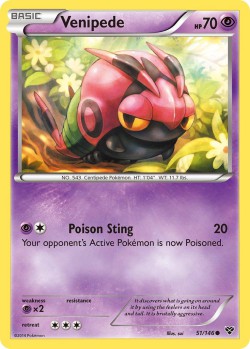 Carte Pokémon: Venipede