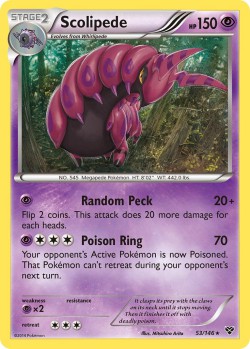 Carte Pokémon: Scolipede