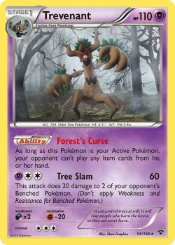 Carte Pokémon: Trevenant