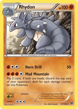 Carte Pokémon: Rhydon