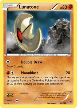 Carte Pokémon: Lunatone